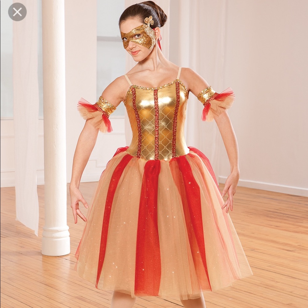 Girls ballet dance costume “Carnivale”